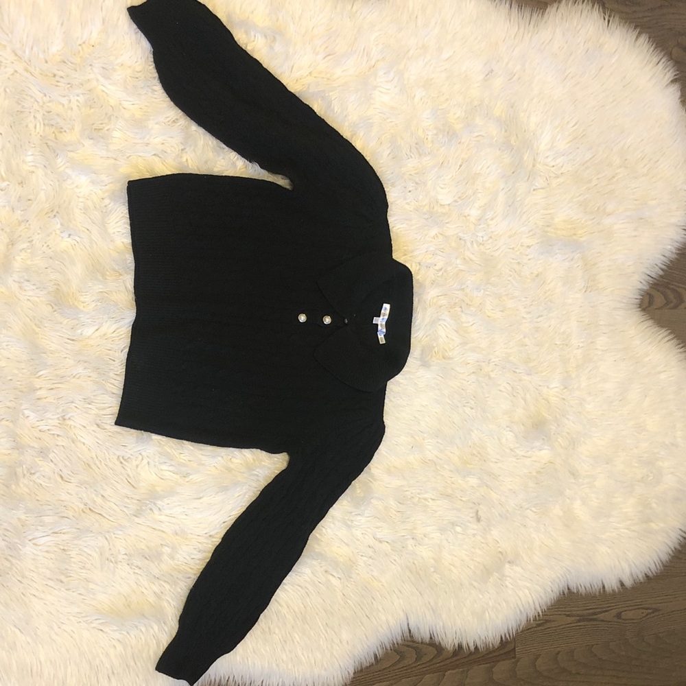 Adyson Parker Black Cardigan Sweater
